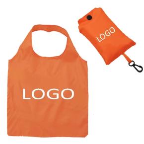 PB0157 Foldable Tote Bag with Plastic Clip