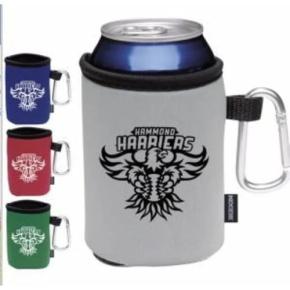 HS0051 Collapsible Can Cooler With Carabiner