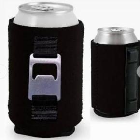 HS0049 Neoprene Can Cooler Bottle Sleeve with Opener