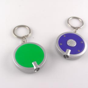 HS0072 Round LED Keychain 