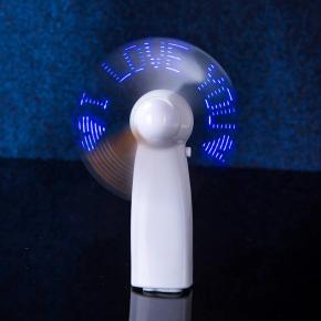 PH0114 Promotional LED Message Flashing Fan 