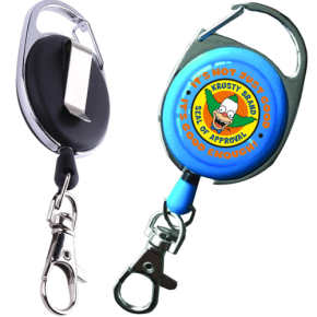 PE0016 Oval shape retractable badge Reel